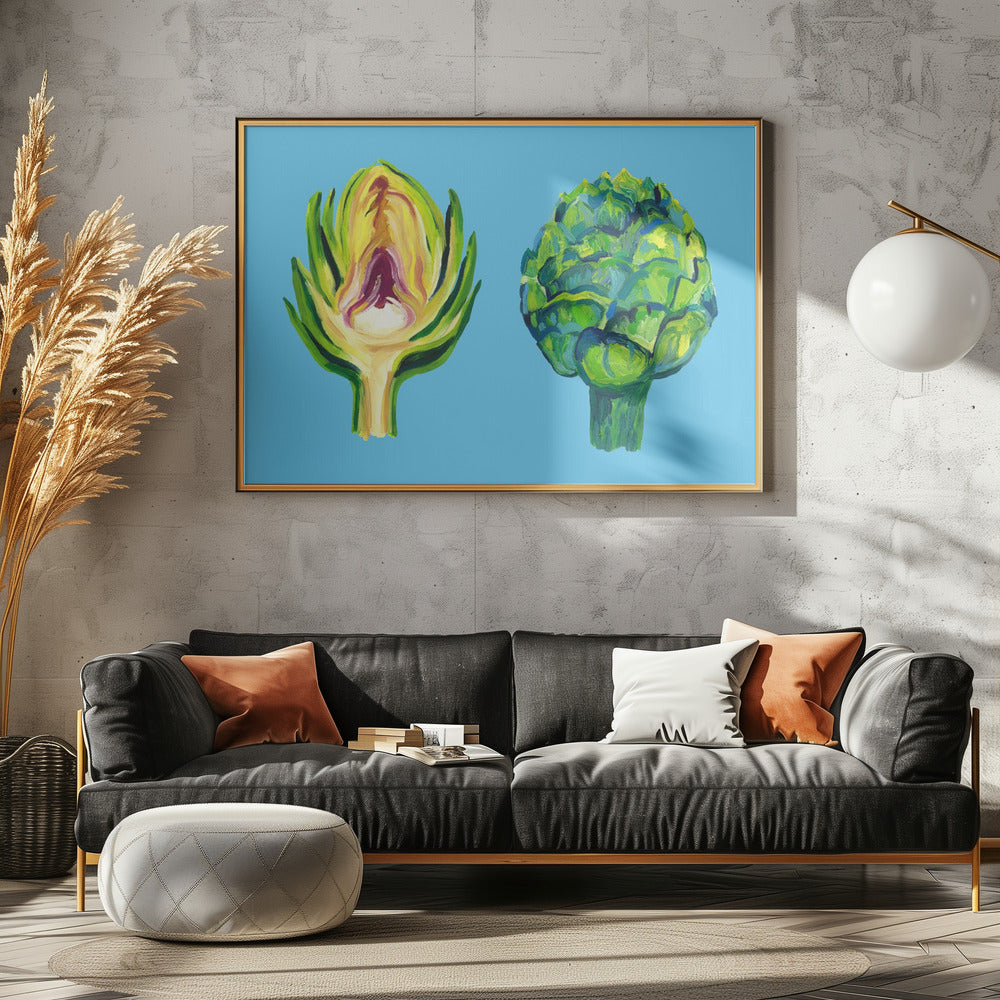 Artichokes Poster