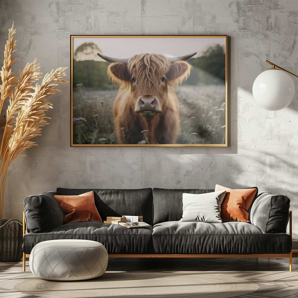 Highland Cow Poster