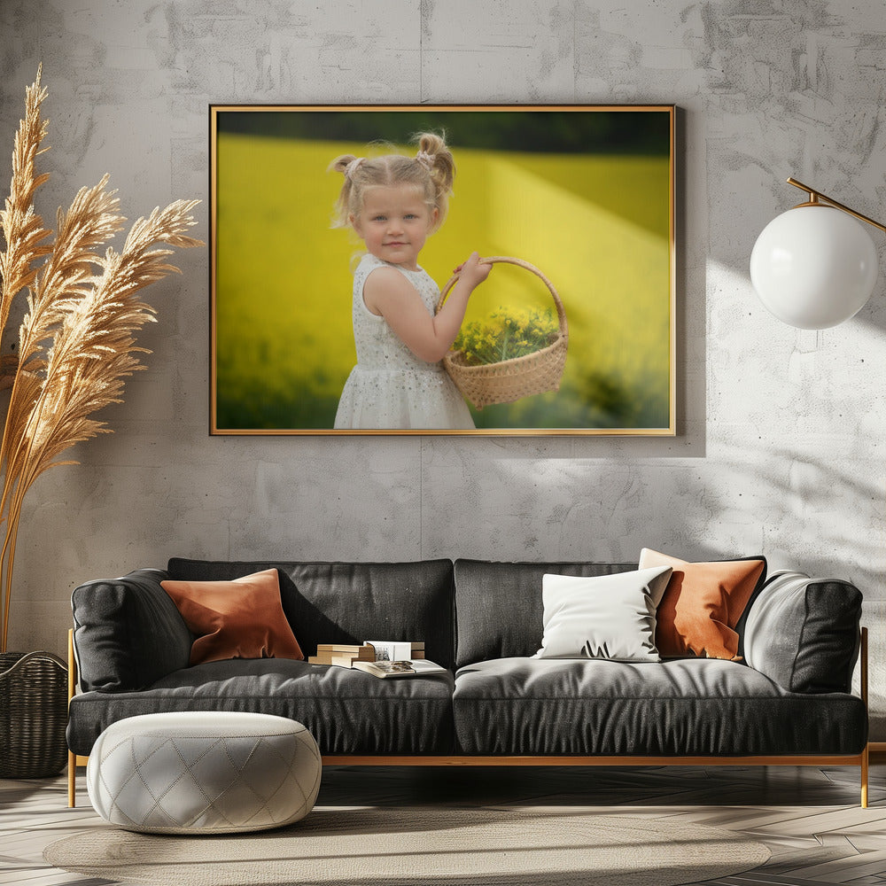 Flower girl Poster