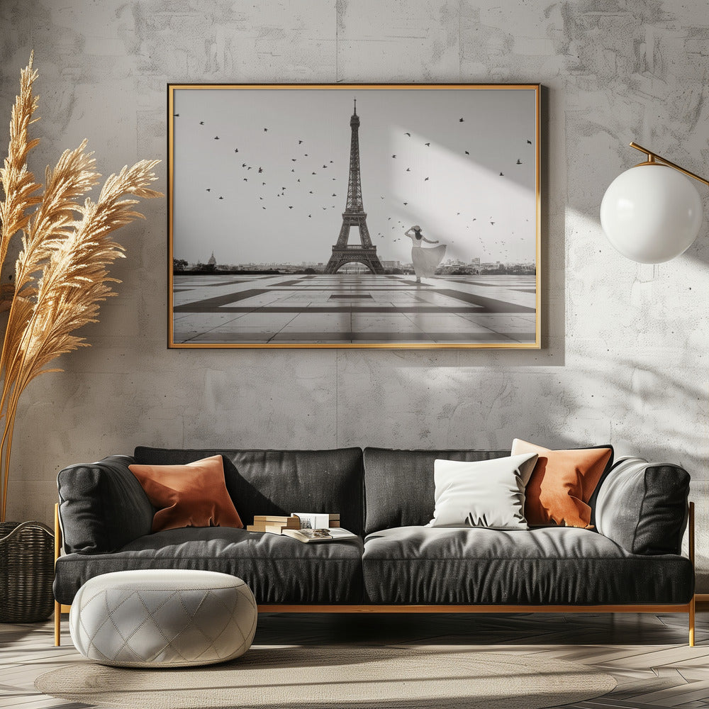 Good Morning Eiffel Poster