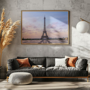 Eiffel Tower Sunrise Poster