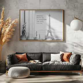 Breathe Paris in Poster