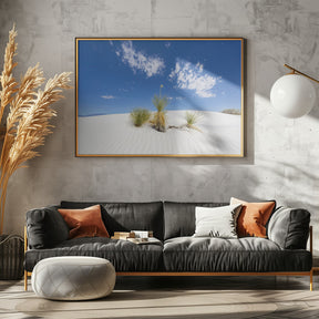 White Sands Impression Poster