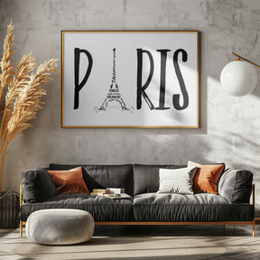 PARIS Typography Poster