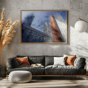 City Art BERLIN Skyscrapers Poster