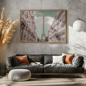 Parisian Flair | urban vintage style Poster