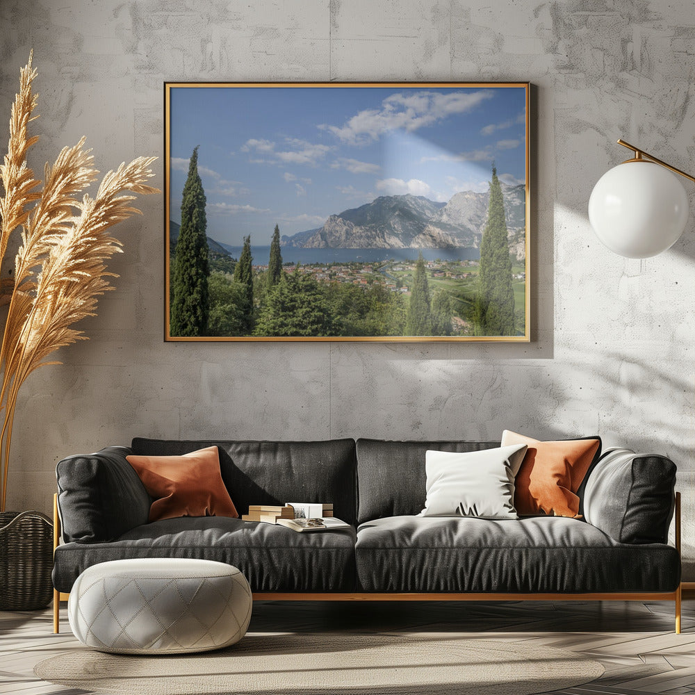 TORBOLE View to Lake Garda Poster