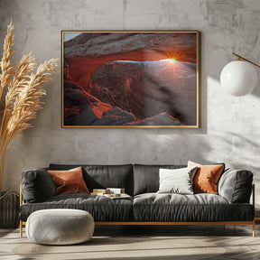 Mesa Arch Sunrise Poster