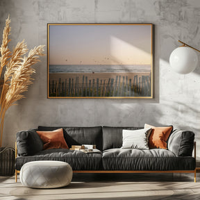 Moroccan Coast Sunset Poster