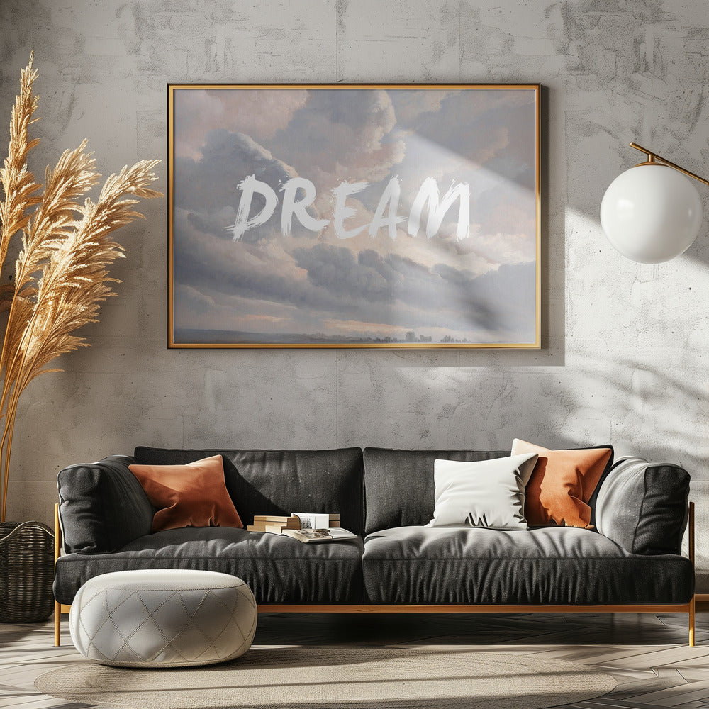 Dreamcloudswhite Ratioiso Poster