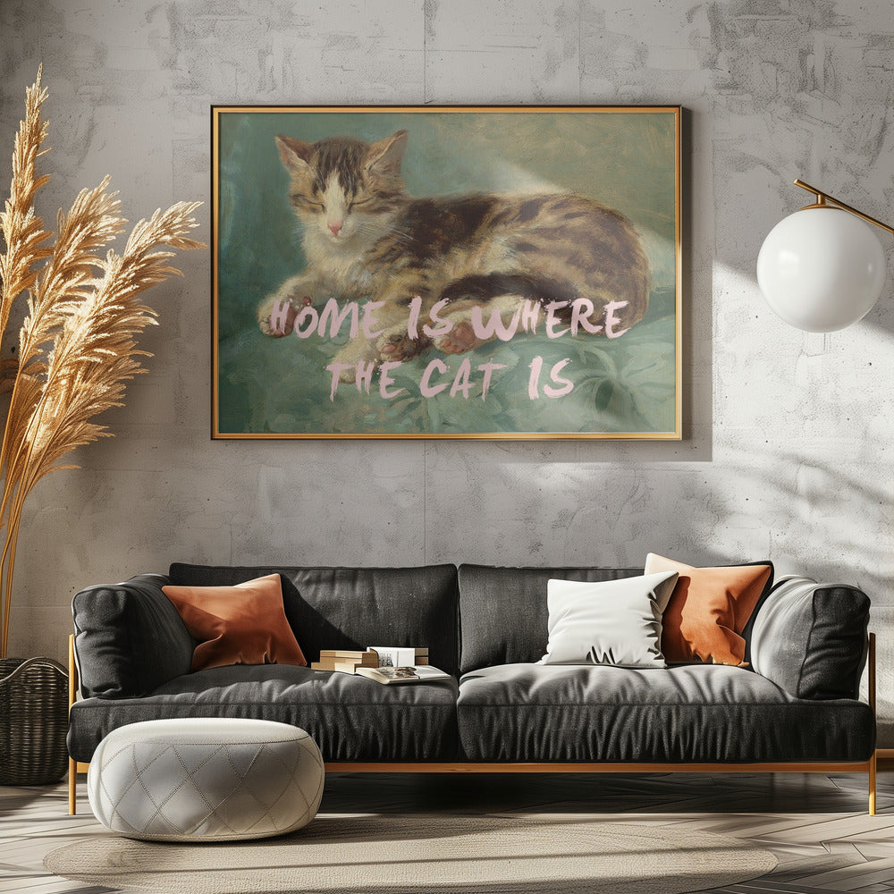 Homecat Ratioiso Poster