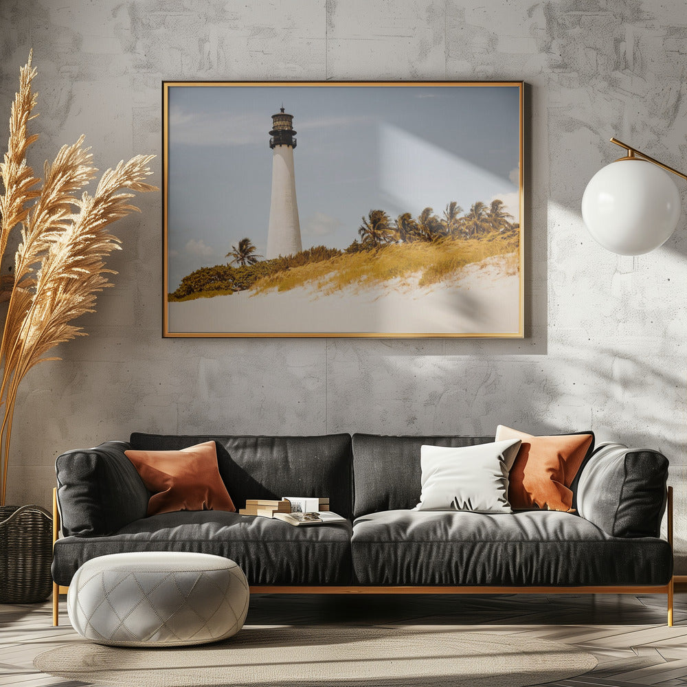 Key Biscayne Lighthouse Poster