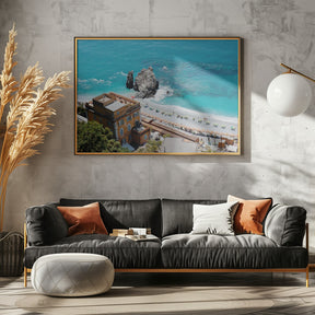 Monterosso al Mare From Above Poster