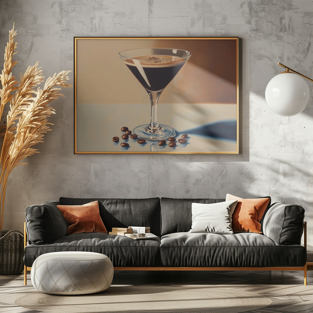 Espresso Martini Cocktail Poster