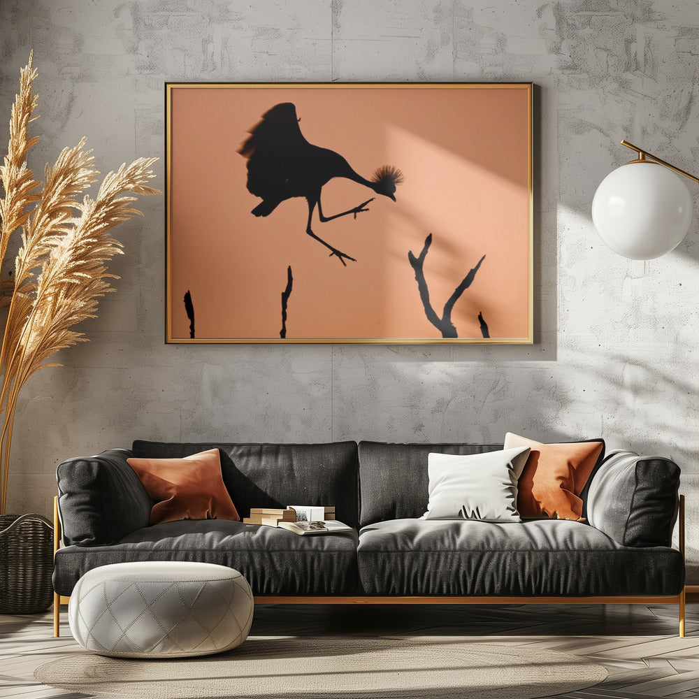 Mr. Crowned Crane A.K.A. Twinkle Toes Poster