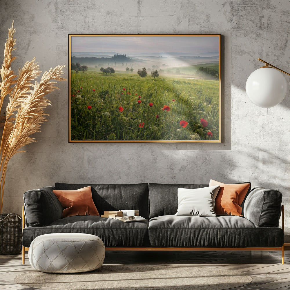 Tuscan spring Poster