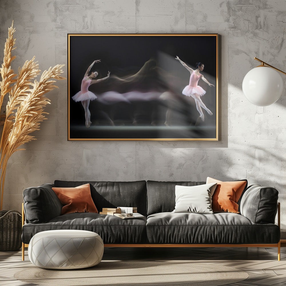 Graceful Balerina Poster