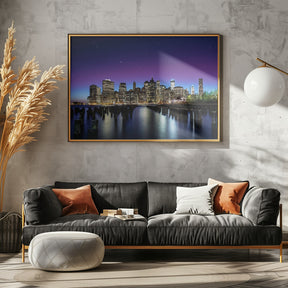 New York Sky Line Poster