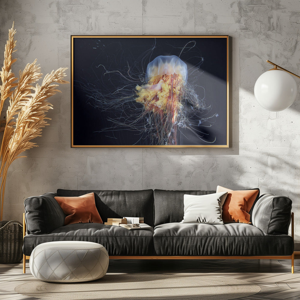 Giant Lion's Mane Poster