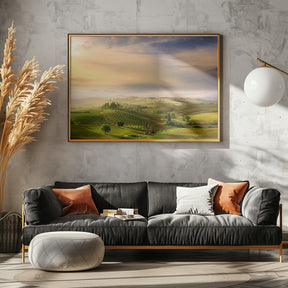 Podere Belvedere's Sunrise Poster