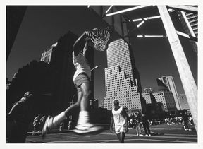 &quot;Dunking&quot; (from the series &quot;Metropolis&quot;) Poster