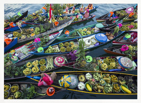 Banjarmasin Floating Market Poster