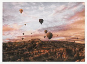 Cappodocia Hot air Balloon Poster