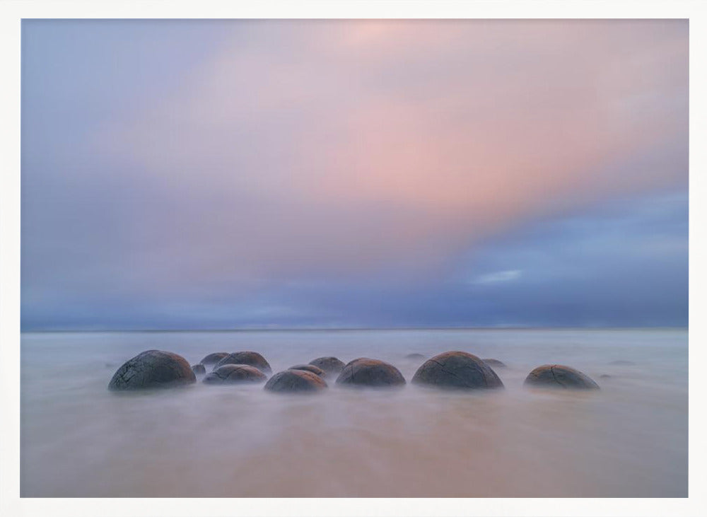 Moeraki Boulders Poster