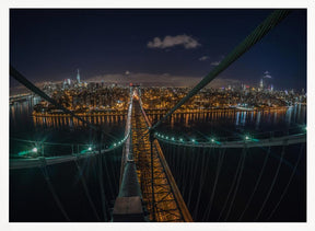 The Williamsburg Bridge Poster