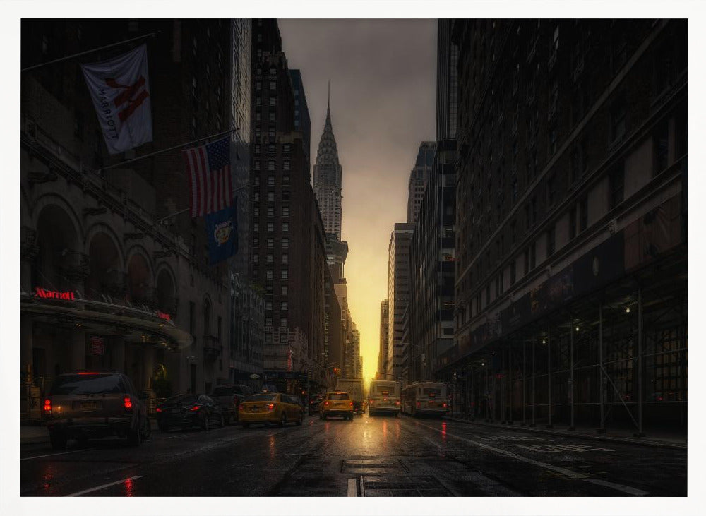 Manhattanhenge Poster