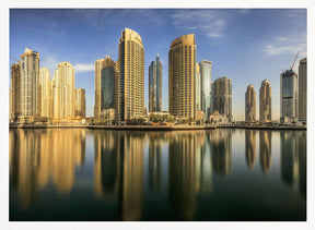 Panoramic Dubai Marina Poster