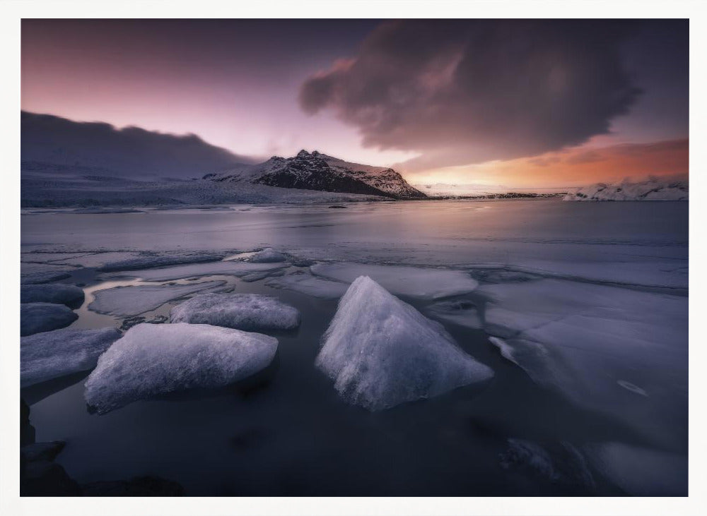 Last Lights on Fjallsarlon Poster