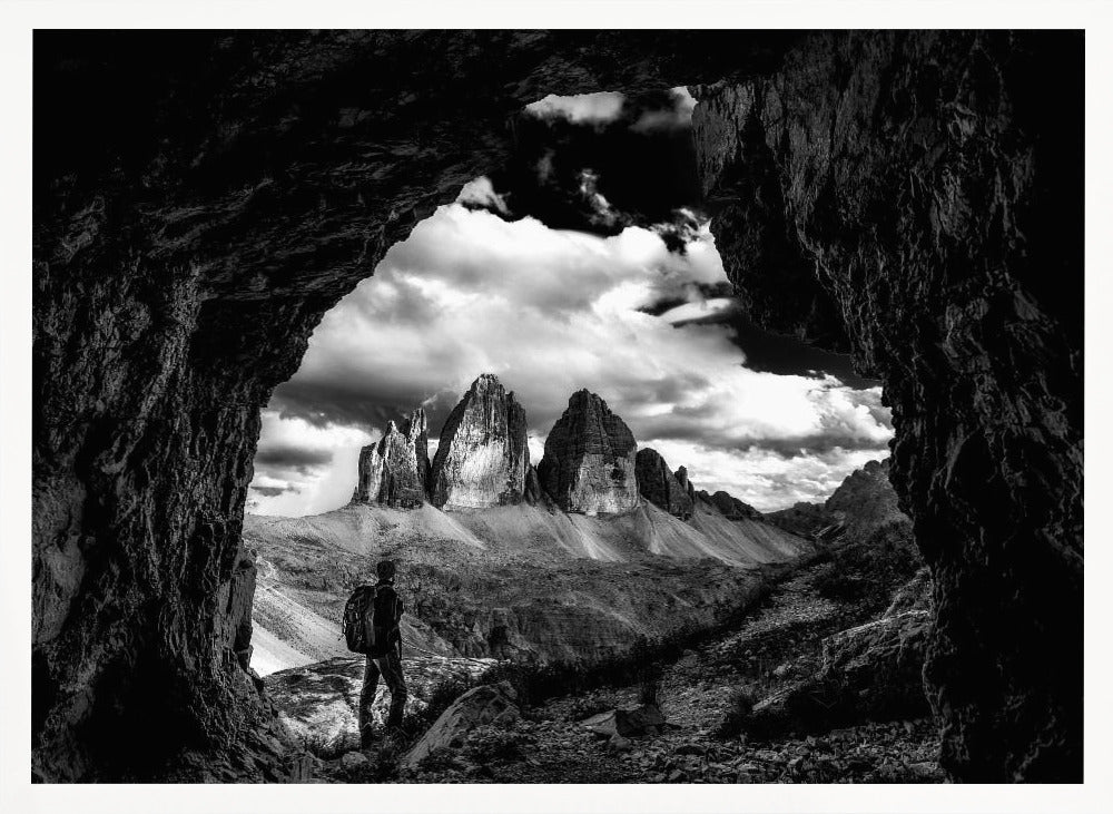 Tre Cime Trekking Poster