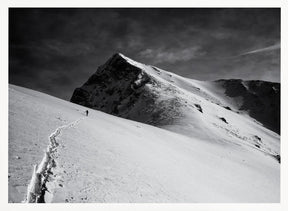 Lonely climber Poster