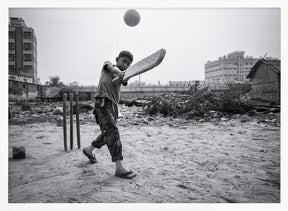 Street cricket Poster