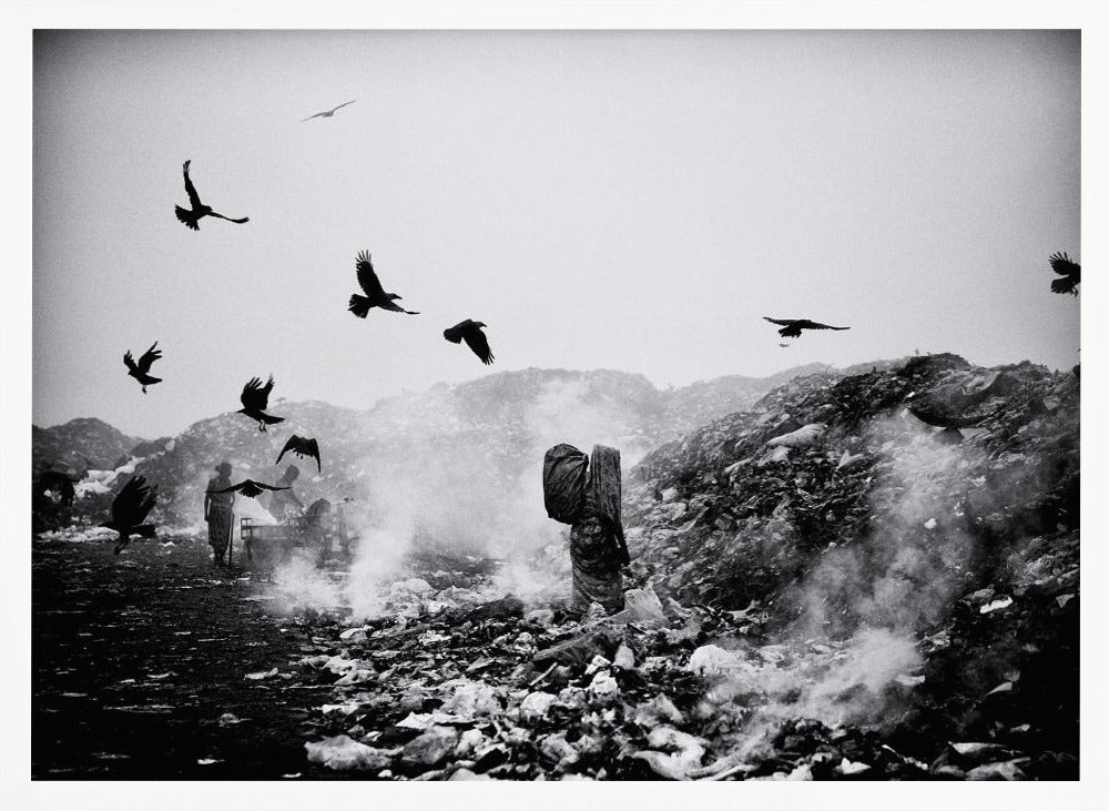 Life on garbage dump yard III Poster