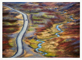 driving through carpet Poster