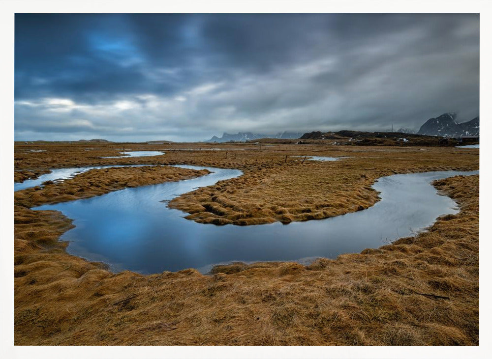 little river Lofoten Poster