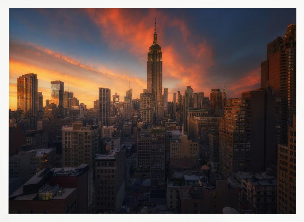 Rooftop, New York Poster