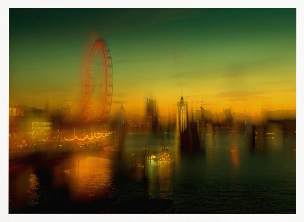 London at Dusk Poster