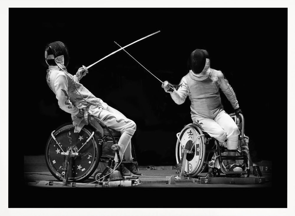 Wheelchair Fencing Poster