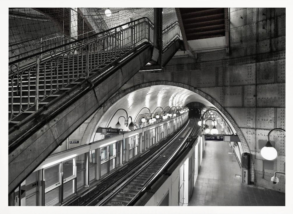 Metro - Paris Poster