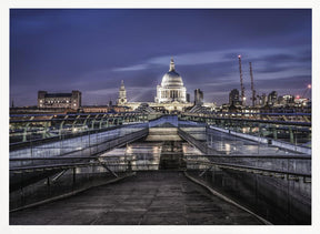 St. Johns Cathedral London Poster