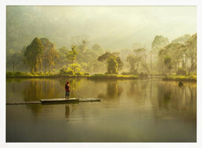 Morning at Situ Gunung Poster