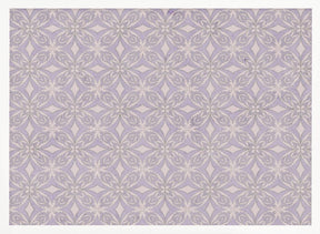 Purple Tiles Pattern Poster