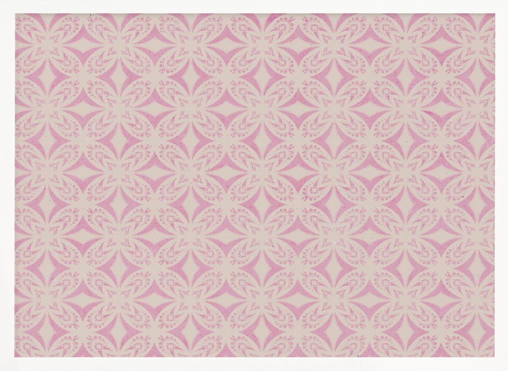 Pastel Symmetrical Pattern Poster