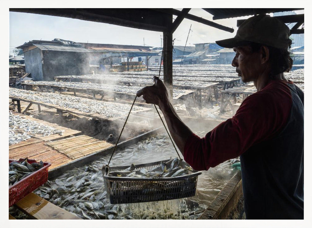 Salty fish Worker Poster