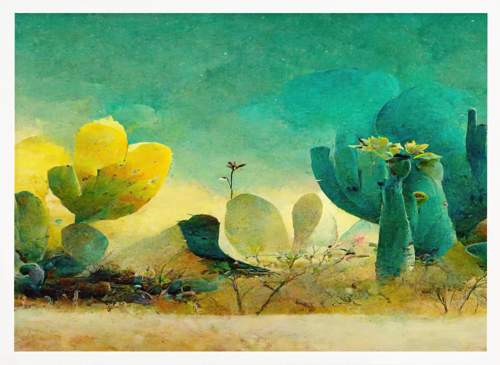 Cactuses Poster