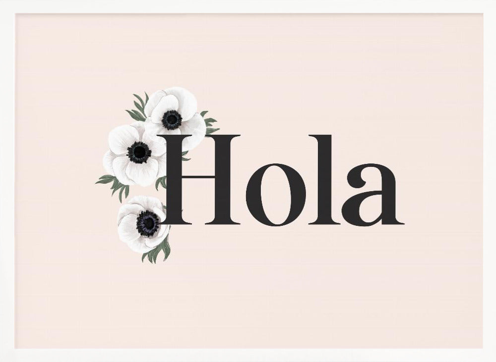 Anemone Hola I Poster