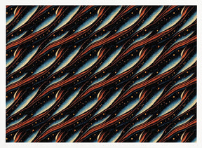 Space Pattern Poster